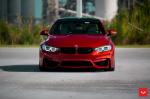BMW M3 Sedan on Vossen Wheels (VFS4) 2017 года